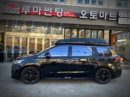 김해블락포디썬팅. 비바 스카이블루 올뉴카니발하이리무진 허니콤블라인드 BLOCKFORD VIVA SKYBLUE / 경남 김해