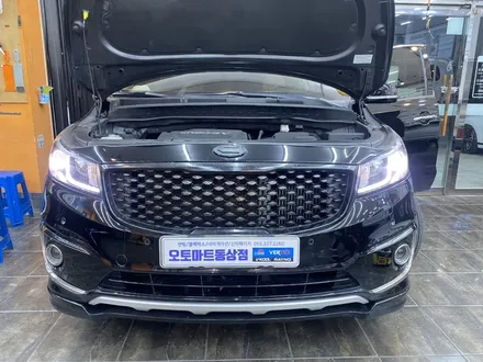 올뉴카니발 하이리무진  LED전조등(헤드라이트) 교체 기존HID 브라보BRAVO  D3 김해 자동차튜닝 장유 진영 부산명지 / 경남 김해