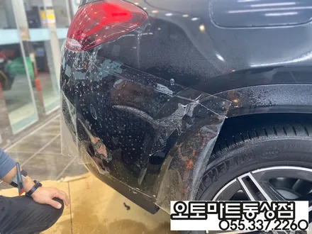 벤츠 GLE 400d 쿠페. 포르쉐카이엔의 고퀄리티 PPF 시공~보닛 (본넷,범퍼비키니 사이드미러 하이그로시)김해 장유 진영 경남 / 경남 김해