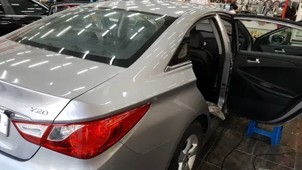 김해자동차썬팅(브이쿨썬팅,레이노썬팅,루마썬팅)김해선팅잘하는곳 김해오토마트[동상점]YF쏘나타레이노썬팅 시공 완료 / 경남 김해