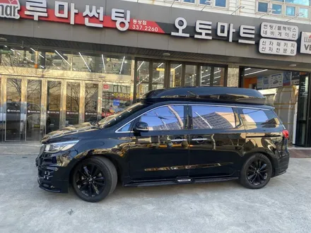 김해블락포디썬팅. 비바 스카이블루 올뉴카니발하이리무진 허니콤블라인드 BLOCKFORD VIVA SKYBLUE / 경남 김해