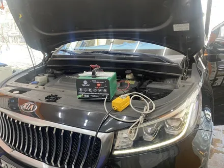 김해블락포디썬팅. 비바 스카이블루 올뉴카니발하이리무진 허니콤블라인드 BLOCKFORD VIVA SKYBLUE / 경남 김해