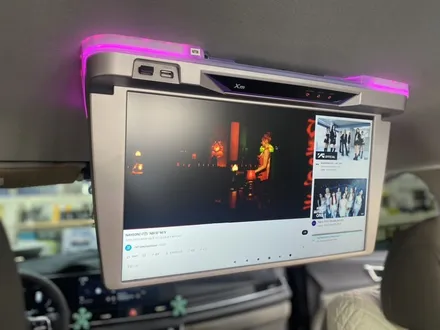 김해 카니발 천장TV 모니터 블랙허니콤블라인드로 영화관되다~XM-1850  EV10#장유 양산 진영 부산 / 경남 김해