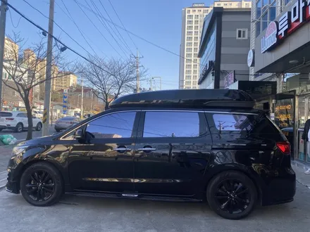 김해블락포디썬팅. 비바 스카이블루 올뉴카니발하이리무진 허니콤블라인드 BLOCKFORD VIVA SKYBLUE / 경남 김해