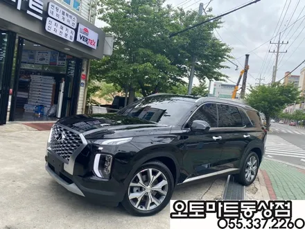 팰리세이드 블랙펄 /버텍스900 썬팅/파인뷰LX5000파워 블랙박스 신차패키지전문점/경남 #김해 장유 진영 / 경남 김해
