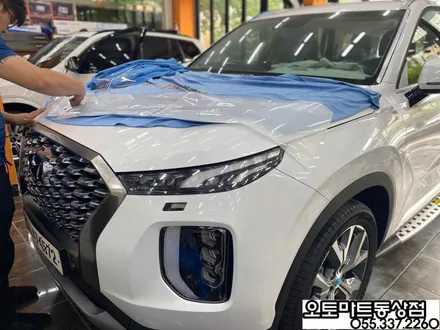 김해 팰리세이드 신차패키지 그릴망시공/화이트펄/ 가솔린/버텍스 시공 최고의 기술력을 찾아서~~ / 경남 김해
