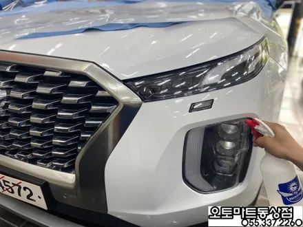 김해 팰리세이드 신차패키지 그릴망시공/화이트펄/ 가솔린/버텍스 시공 최고의 기술력을 찾아서~~ / 경남 김해
