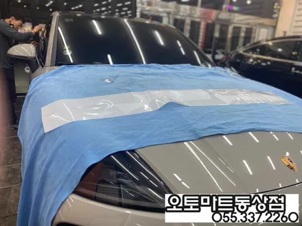 벤츠 GLE 400d 쿠페. 포르쉐카이엔의 고퀄리티 PPF 시공~보닛 (본넷,범퍼비키니 사이드미러 하이그로시)김해 장유 진영 경남 / 경남 김해