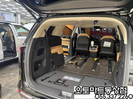 블랙펄 카니발(KA4)의 변신/루마버텍스900풀시공 아이나비QXD5000,보이스로,오버헤드LED버튼,7인차박레일,범퍼PPF / 경남 김해