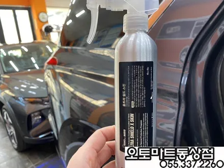 [팰리세이드 스틸그라파이트]루마버텍스900 썬팅  가죽코팅 에프터블로우/ 김해 장유 진영 / 경남 김해