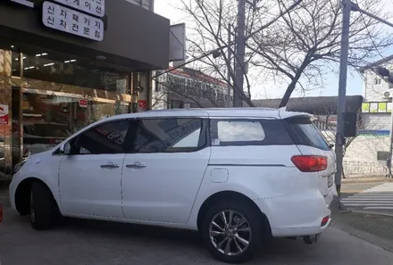 더카니발 신차 루마TNT썬팅,오토그랜드 프론트바디킷,사이드에어댐장착~![경남,김해,장유,창원,양산,부산,진영] / 경남 김해