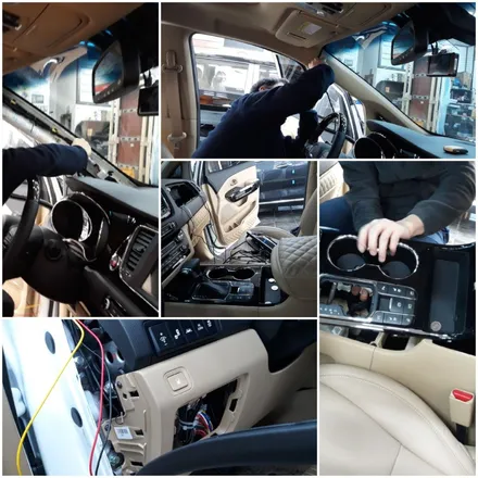 [천정Tv  Xm1780x7(베이지)보조모니터 12.3인치] 장착/올댓카니발 김해지사 오토마트동상점 / 경남 김해