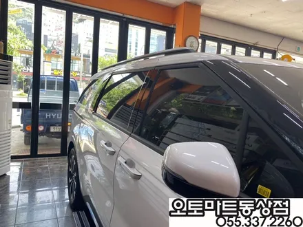 #김해신차패키지 카니발KA4  최상의 프리미엄으로~완벽변신! 랜드마스타루프박스 7인차박레일/경남 장유 진영 양산 부산 / 경남 김해