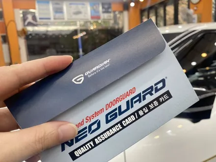 김해네오가드  NEO GUARD 공식피팅샵 가디언도어가드 EV6 올뉴카니발 시공장착 / 경남 김해