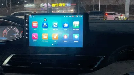 장유 안드로이드올인원 푸조3008 2022년식 9인치 네비게이션~ / 경남 김해