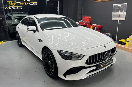 벤츠 GT43AMG 드레스업 튜닝 루프스킨 및 부분랩핑 / 안양시 동안구 관양동