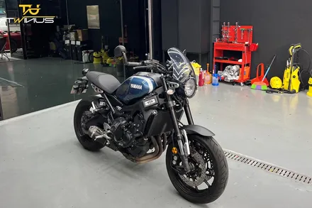 안양 오토바이 바이크 랩핑 야마하 XSR900 부분시공 / 안양시 동안구 관양동