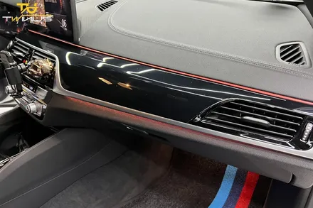 BMW520i 실내랩핑 및 루프스킨 드레스업 튜닝 / 안양시 동안구 관양동