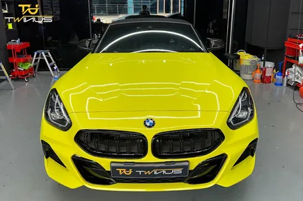 BMWZ4 20i 랩핑 앞범퍼 및 본넷 보험처리 / 안양시 동안구 관양동