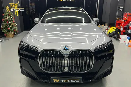 BMW I7 7시리즈 투톤랩핑 듀오톤랩핑 / 안양시 동안구 관양동