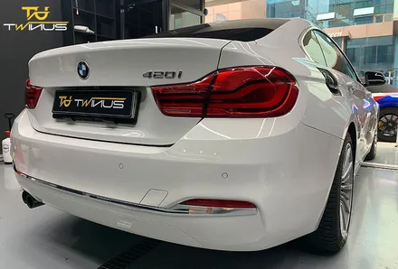 BMW420i 전체랩핑 에이버리 락그레이 시멘트 공구리 랩핑 / 안양시 동안구 관양동