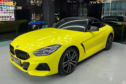 BMWZ4 20i 랩핑 앞범퍼 및 본넷 보험처리 / 안양시 동안구 관양동