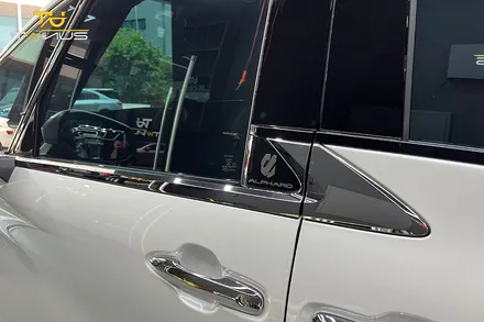 도요타 알파드 크롬죽이기 랩핑 드레스업 튜닝 / 안양시 동안구 관양동