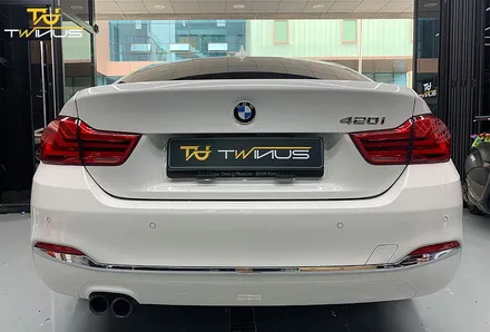 BMW420i 전체랩핑 에이버리 락그레이 시멘트 공구리 랩핑 / 안양시 동안구 관양동
