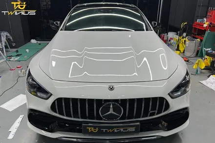 벤츠 GT43AMG 드레스업 튜닝 루프스킨 및 부분랩핑 / 안양시 동안구 관양동