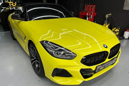 BMWZ4 20i 랩핑 앞범퍼 및 본넷 보험처리 / 안양시 동안구 관양동