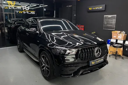 안양자동차랩핑 벤츠 GLE53AMG 크롬죽이기 랩핑 / 안양시 동안구 관양동