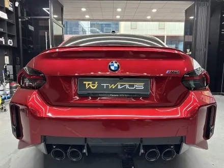 안산 랩핑, BMW G87 M2 사고 보험수리로서 전체 시공. 뱀파이어 레드! / 안양시 동안구 관양동