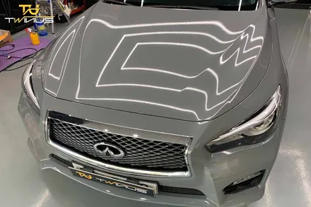 인피니티 Q50S 시멘트 공구리 랩핑 에이버리락그레이 전체카스킨 / 안양시 동안구 관양동