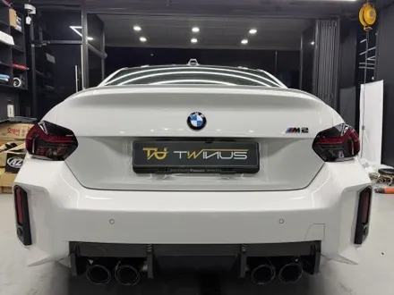 안양 랩핑, BMW G87 M2! 같은 무채색이어도 \'고광택 무광 화이트\'는 다른 분위기를 선사합니다. / 안양시 동안구 관양동