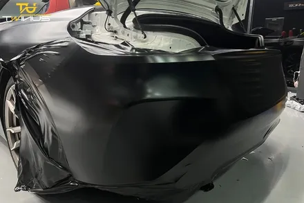 BMWZ4 M40i 사틴블랙 전체랩핑 및 라이트필름 시공 / 안양시 동안구 관양동