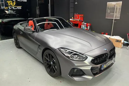 BMW Z4 M40i 프로즌그레이 랩핑 / 안양시 동안구 관양동