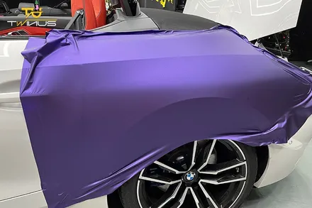 안양랩핑 BMWZ4 20i 무광퍼플메탈릭 전체랩핑 / 안양시 동안구 관양동