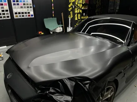 동탄 랩핑, BMW Z4 M40i을 사틴 블랙으로 만난다면 이런 느낌이에요. / 안양시 동안구 관양동