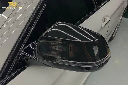 BMW520d 루프스킨 및 사이드미러랩핑 라이트필름 시공 / 안양시 동안구 관양동