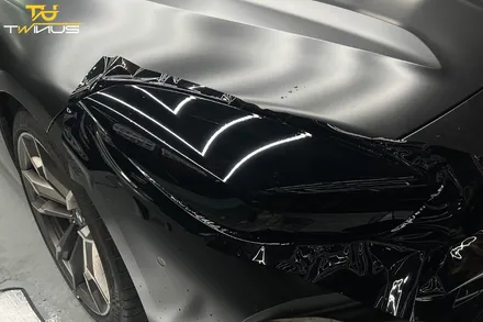 BMWZ4 M40i 사틴블랙 전체랩핑 및 라이트필름 시공 / 안양시 동안구 관양동