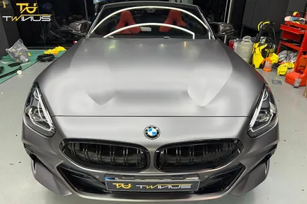 BMW Z4 M40i 프로즌그레이 랩핑 / 안양시 동안구 관양동