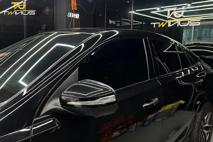 안양자동차랩핑 벤츠 GLE53AMG 크롬죽이기 랩핑 / 안양시 동안구 관양동