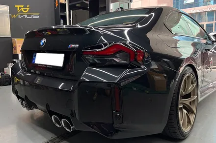 피치스 여인택 대표와 트윈어스의 만남 (BMW G87 M2) 이노즈텍 카키그린 전체랩핑 / 안양시 동안구 관양동