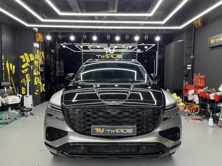 부천 랩핑, 트윈어스는 변화의 파트너예요, 제네시스 GV80 GT 실버 투톤 랩핑 시공기! / 안양시 동안구 관양동
