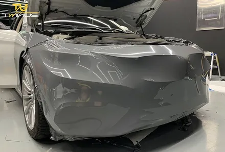 BMW420i 전체랩핑 에이버리 락그레이 시멘트 공구리 랩핑 / 안양시 동안구 관양동