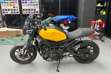 안양 오토바이 바이크 랩핑 야마하 XSR900 부분시공 / 안양시 동안구 관양동