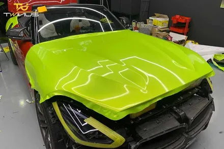 BMW G29 Z4 M40i 택랩 Acid Lime 전체랩핑 / 안양시 동안구 관양동