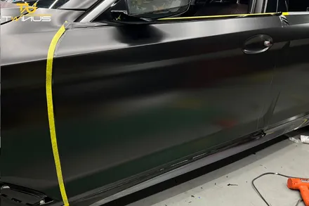 BMW G30 520d 사틴블랙 전체랩핑 / 안양시 동안구 관양동