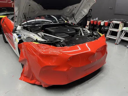 안산 랩핑, 고광택 라바오렌지로 새로운 이미지를 메이킹하다. BMW Z4 M40i 랩핑 맛집 등극! / 안양시 동안구 관양동