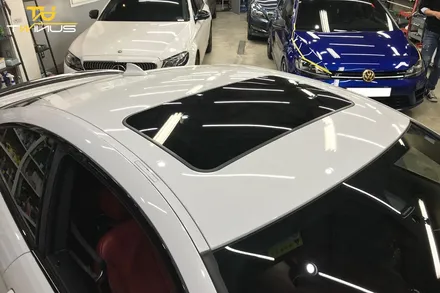 BMW3시리즈 루프스킨 및 테일램프 라이트필름 시공 / 안양시 동안구 관양동